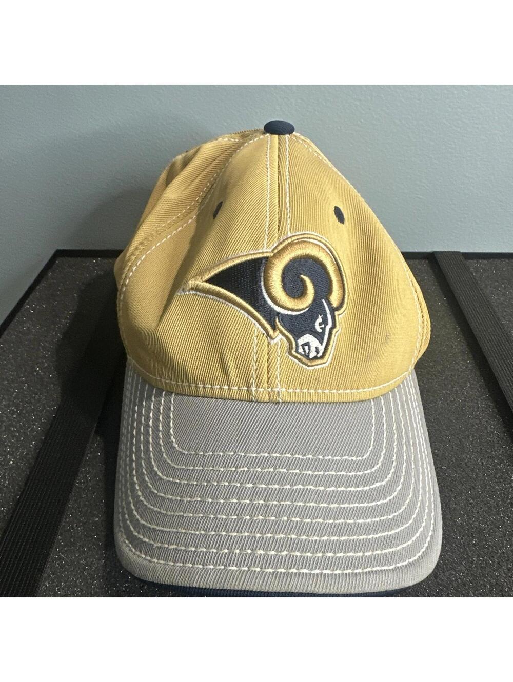 Los Angeles Rams Hat Cap NFL Size L/XL Flex Stretch Fitted